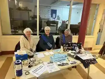 Quiz Night fundraising display